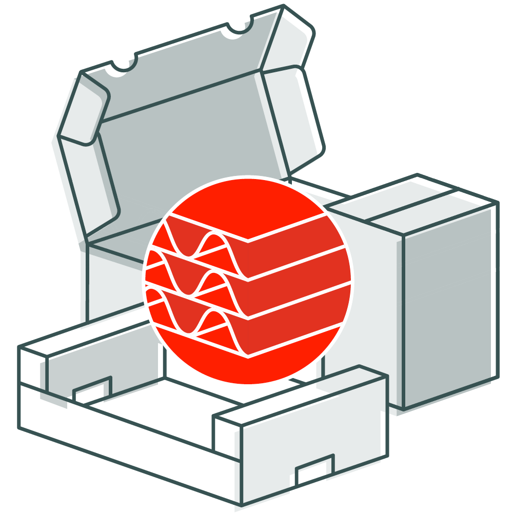 Wellpappe Verpackung